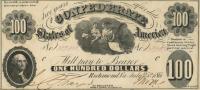 Gallery image for Confederate States of America p12: 100 Dollars